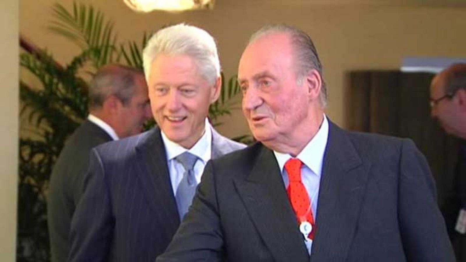 El Rey defiende la imagen de España en los medios anglosajones