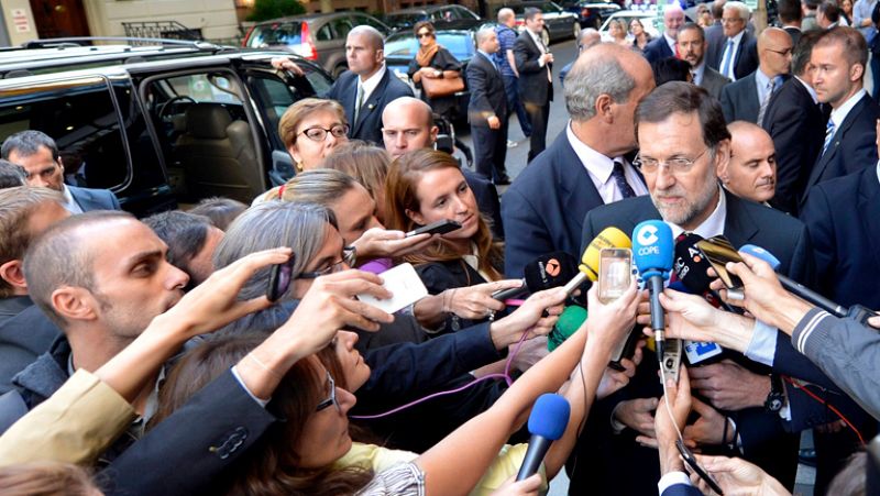 Rajoy afirma que la reforma del modelo de financiación no es una prioridad