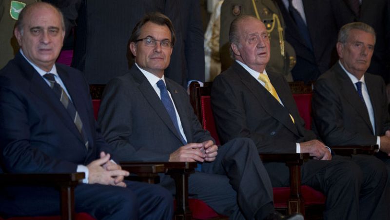 El Rey confía en la capacidad de Cataluña y España contra la "gravedad" de esta etapa