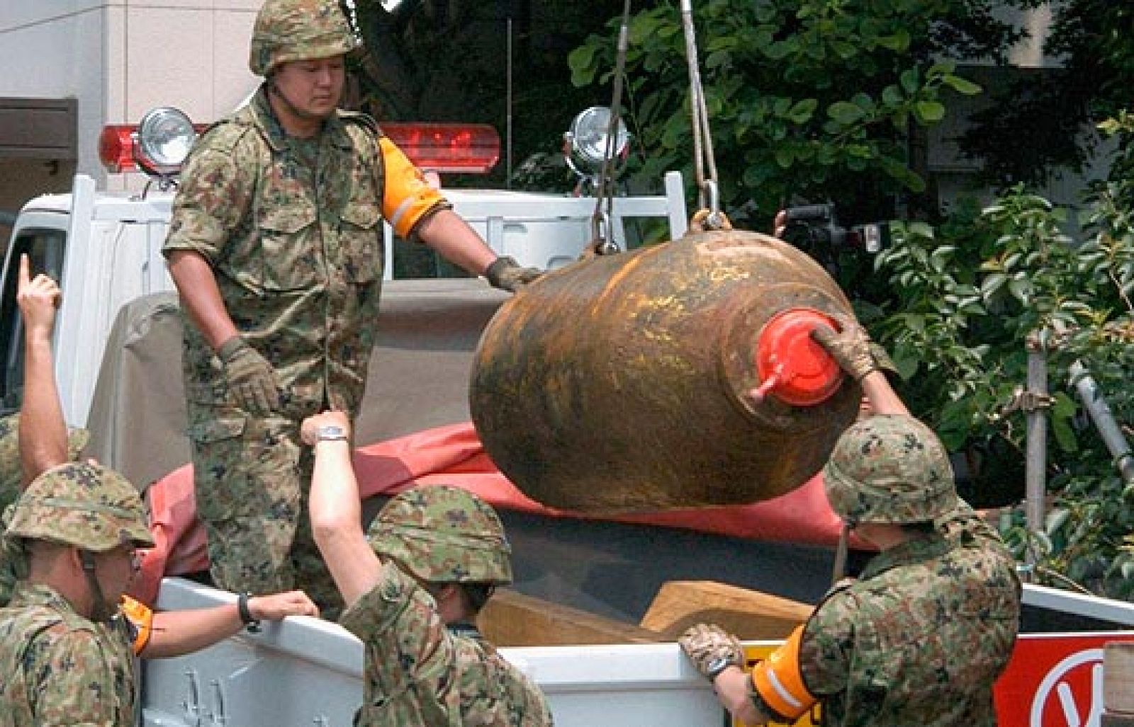Una bomba de la II Guerra Mundial ha obligado a evacuar a más de 16.000 personas en Japón