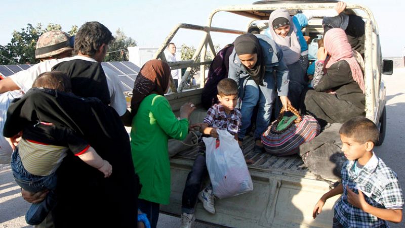 La ONU eleva hasta 700.000 los refugiados sirios que podrían abandonar el país en 2012
