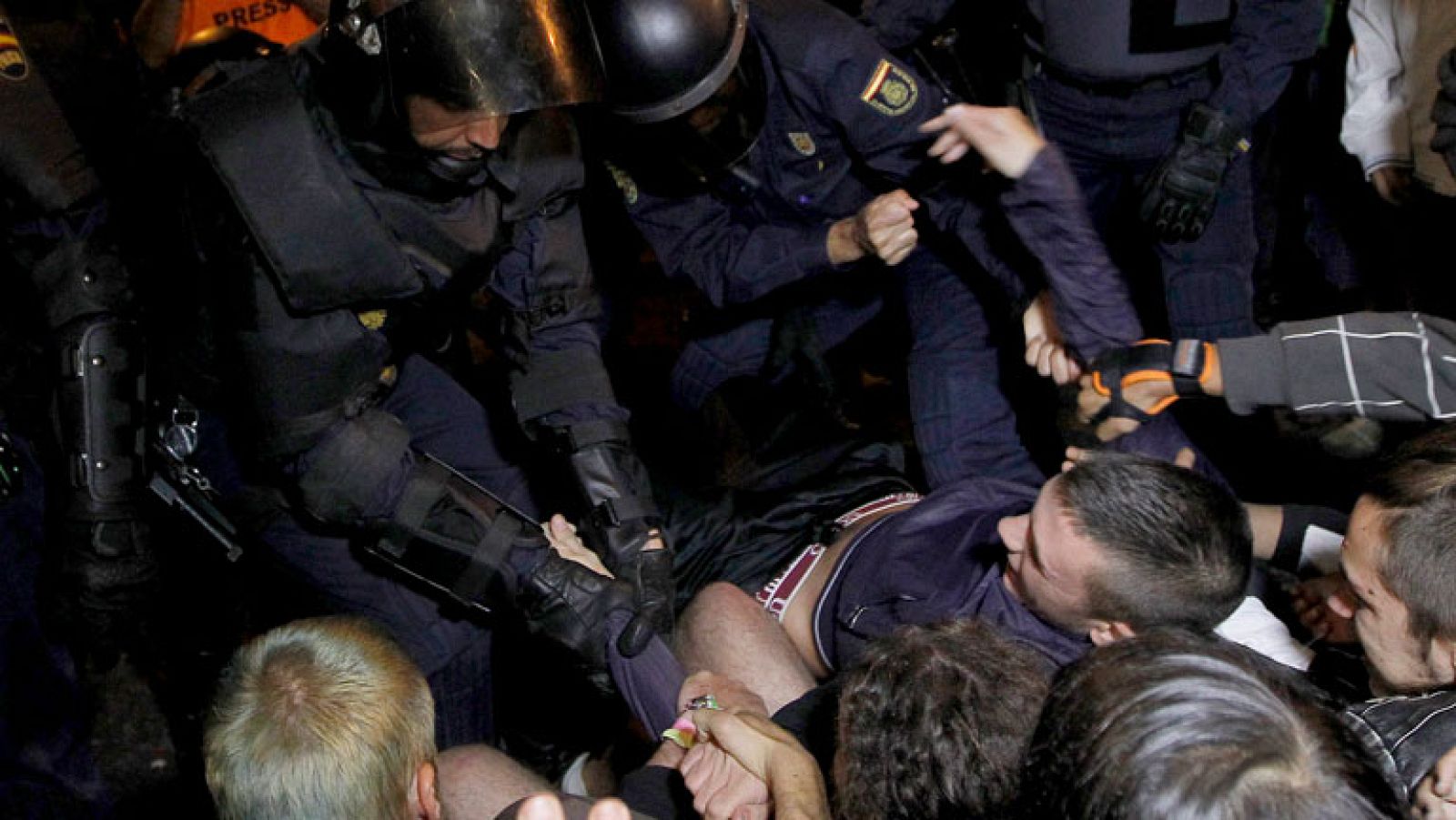 Los detenidos del 25S acusados de delitos contra las instituciones del Estado