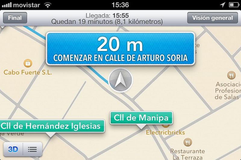 Apple pide disculpas por la aplicación de mapas de iOS 6 y recomienda Google o Nokia Maps