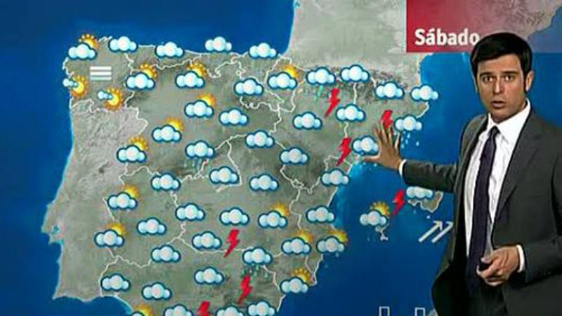 Disminuye este sábado el número de provincias en alerta por lluvias