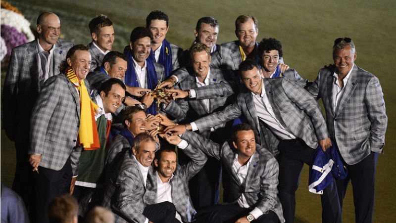 Europa retiene el título de la Ryder Cup gracias a una épica remontada