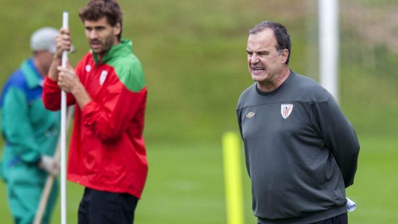 Llorente abandona el entrenamiento del Athletic tras un bronca de Bielsa