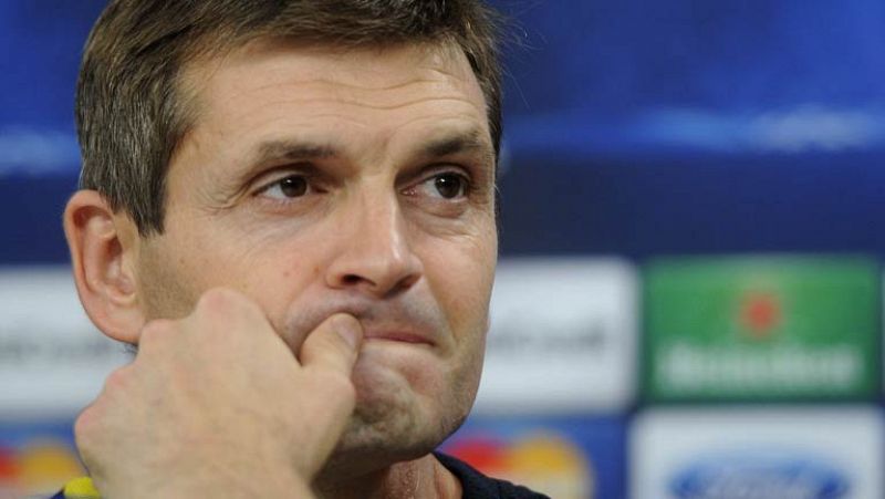 Vilanova: "El partido que me importa es el del Benfica; los demás ya vendrán"