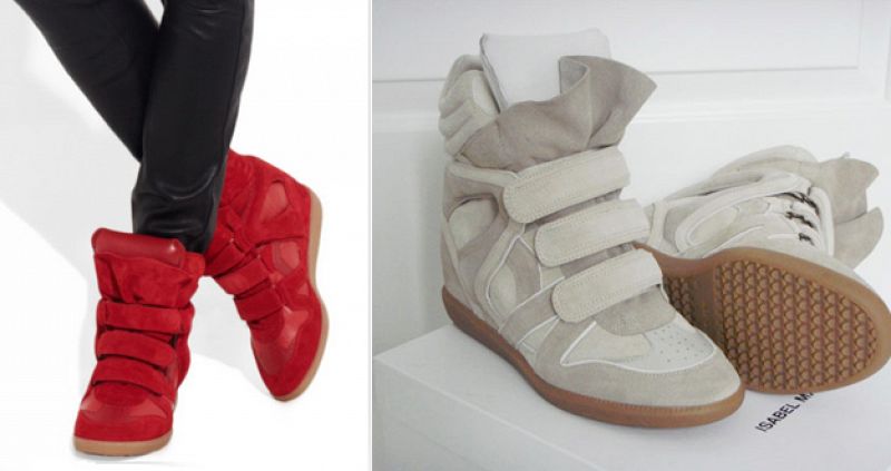 Sneakers con cuña, el calzado del otoño 2012