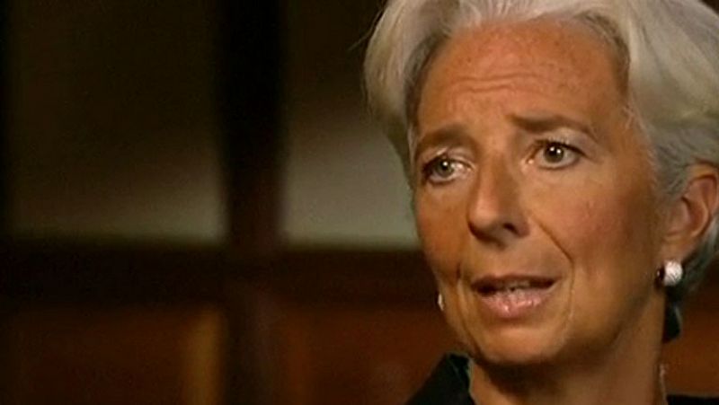 Lagarde califica de "muy, muy valientes" las medidas económicas de España