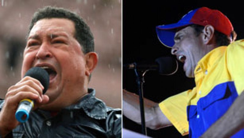 Tanto Chávez como Capriles prometen su victoria en el cierre de sus campañas electorales