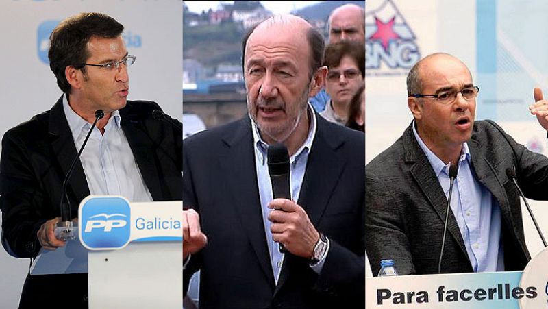 Rubalcaba dice que Feijóo es un "monaguillo" que aplicará "mansamente" los recortes de Rajoy