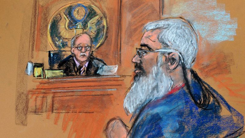 El clérigo radical Abu Hamza y otros cuatro sospechosos de terrorismo llegan a EE.UU.