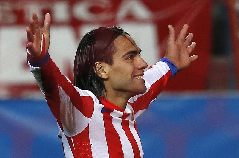 Falcao pone colíder al Atlético al protagonizar la victoria frente al Málaga