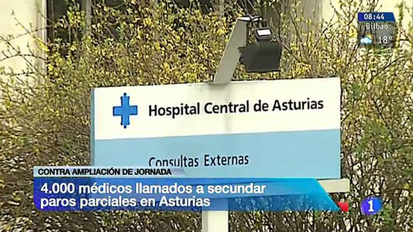 Paros parciales en la medicina asturiana