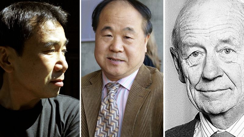 Haruki Murakami, William Trevor y Mo Yan, entre los favoritos para llevarse el Nobel de Literatura