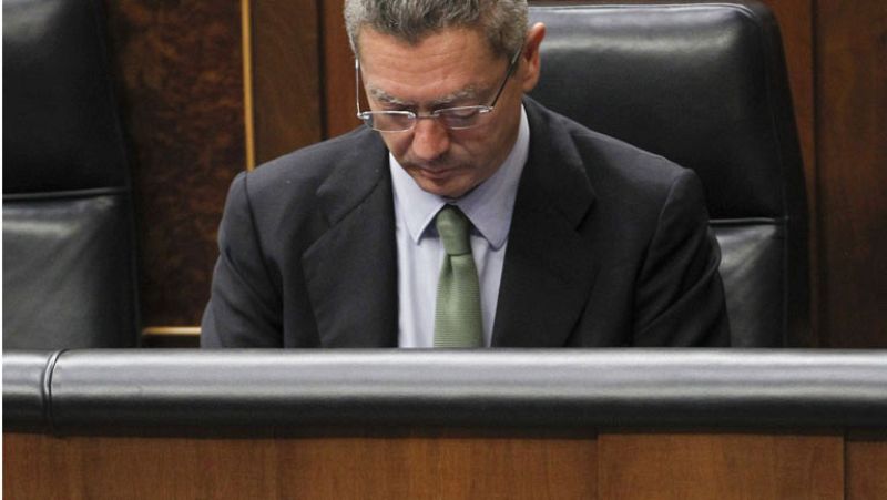 Gallardón: "El Gobierno no tiene intención de limitar el derecho de manifestación"