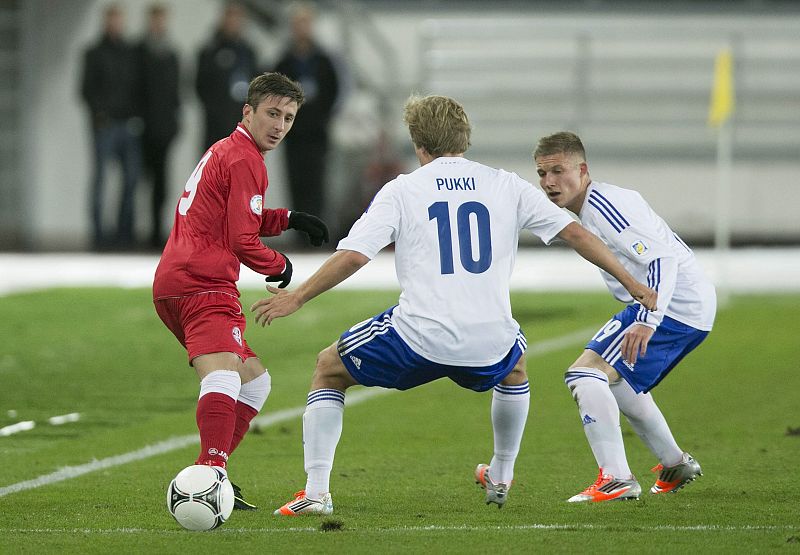 Finlandia y Georgia firman un justo empate (1-1) que perjudica a ambos