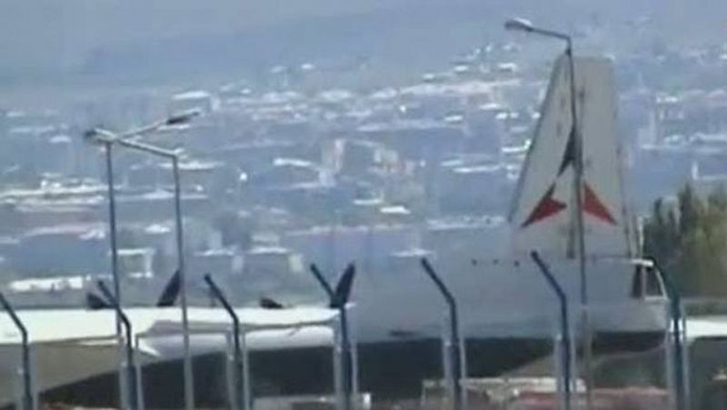 Turquía registra un avión armenio que se dirigía a la ciudad siria de Alepo