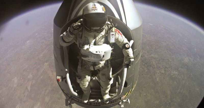 Baumgartner quiere una vida "tranquila": "Me gustaría ser piloto de helicópteros de rescate"