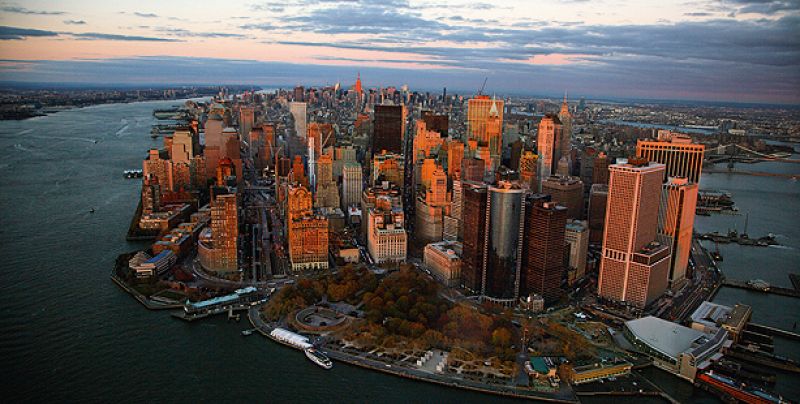 Un libro recoge las vistas aéreas más espectaculares de Nueva York