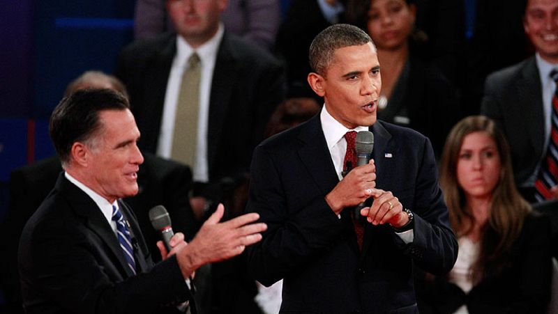 Obama y Romney, solos ante los ciudadanos