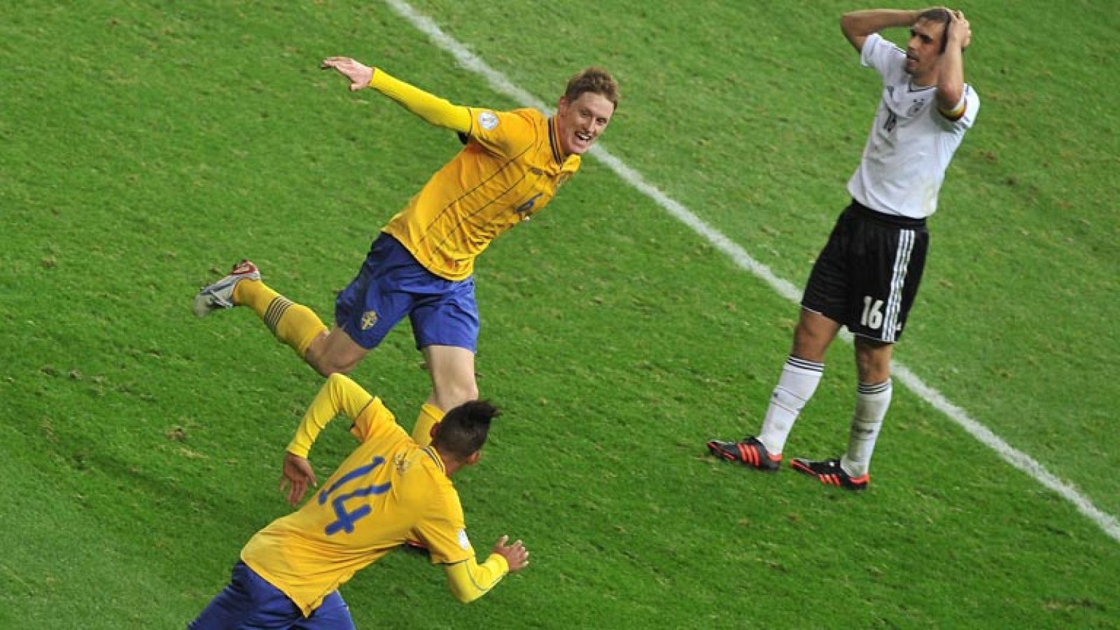 Espectacular remontada de Suecia frente a Alemania