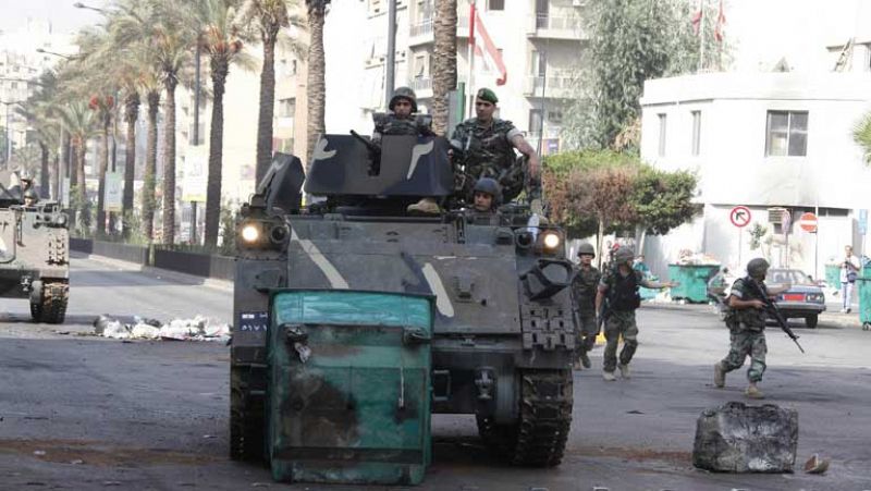 El Ejército libanés advierte que no permitirá que la violencia se extienda en el país