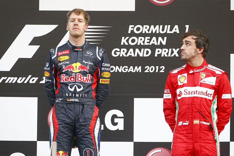 Vettel y Alonso llegan a la India con una puja al rojo vivo por el Mundial
