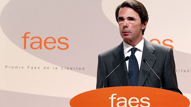 Aznar: "España sólo podría romperse si Cataluña sufriera antes su propia ruptura como sociedad"