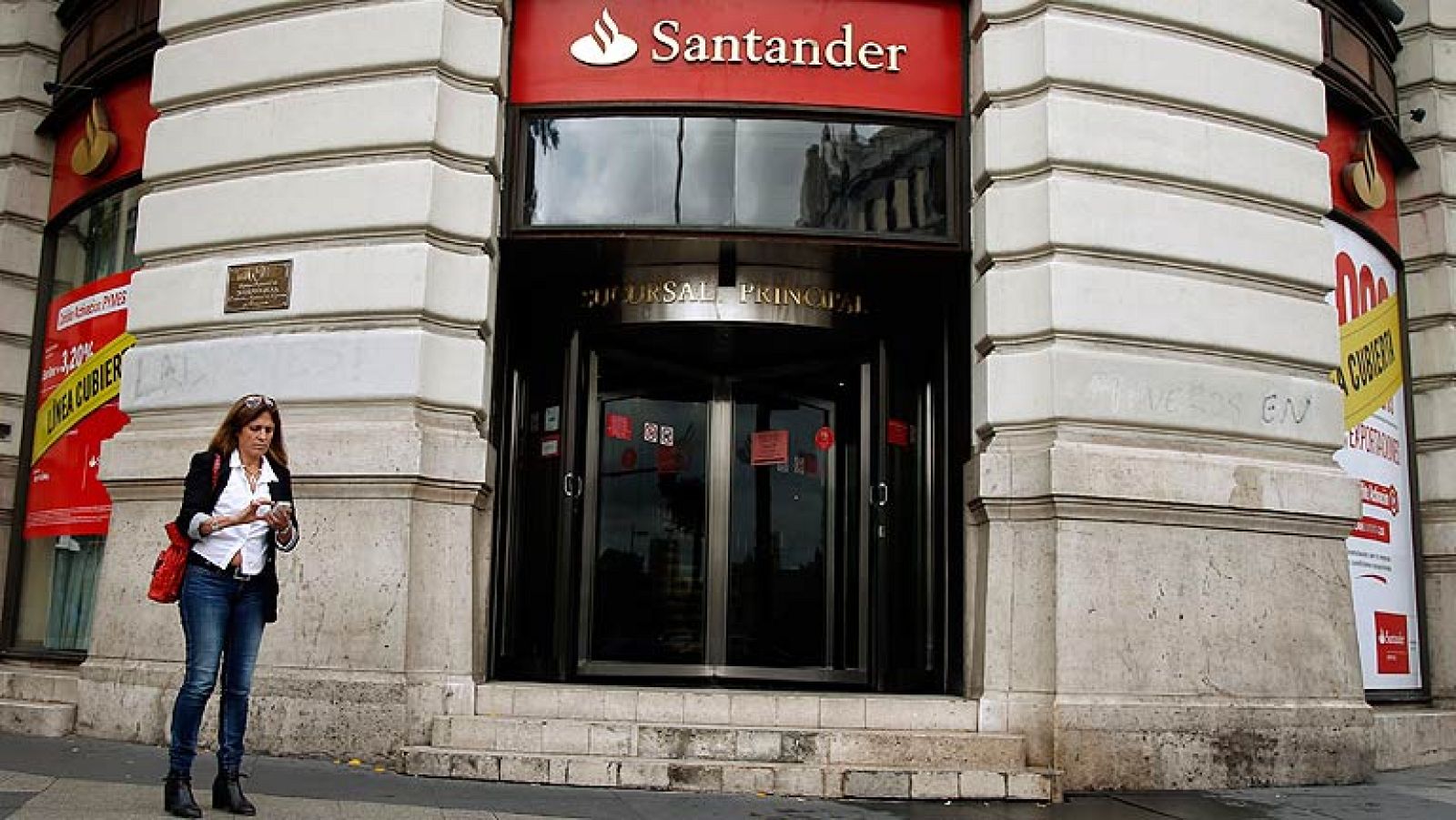 El Santander ganó un 66% menos hasta septiembre al duplicar sus provisiones