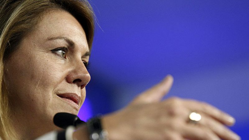 Cospedal: "A pesar de lo que algunos dicen, el PP quiere mucho a Cataluña"