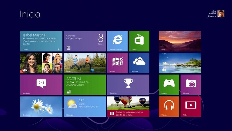 Windows 8 es un sistema operativo atractivo y para múltiples dispositivos
