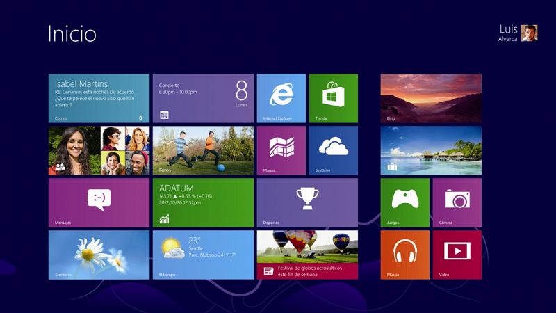 Windows 8 es un sistema operativo atractivo y para múltiples dispositivos