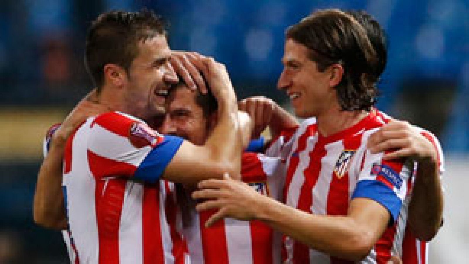 Simeone elogia a Falcao y al resto de su equipo