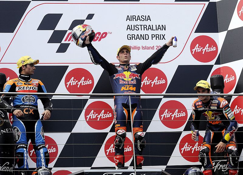El piloto alemán Sandro Cortese suma su quinta victoria de la temporada en el GP de Australia