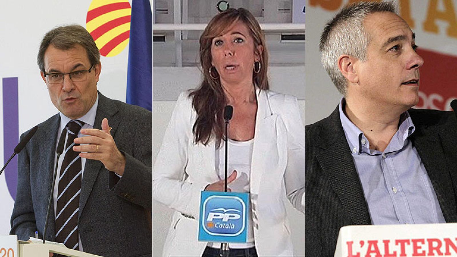 Los candidatos catalanes continúan con la precampaña a menos de un mes de las elecciones | Ver