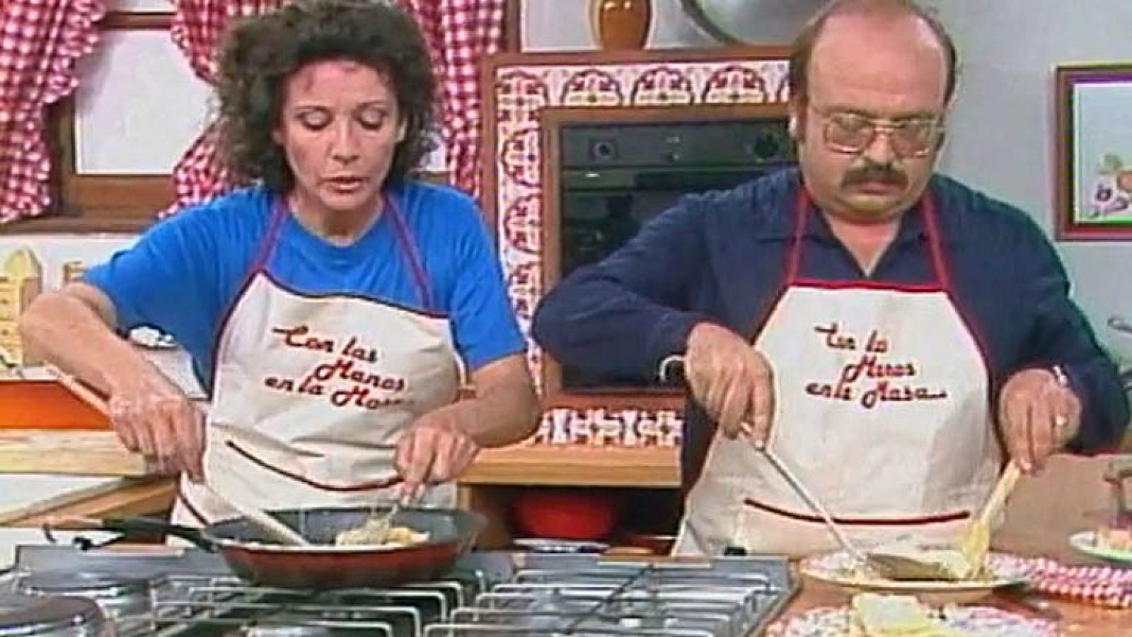 Con las manos en la masa - Conejo al romesco