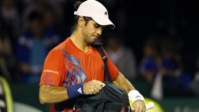 Verdasco se retira contra Querrey en primera ronda del Master 1000 París-Bercy