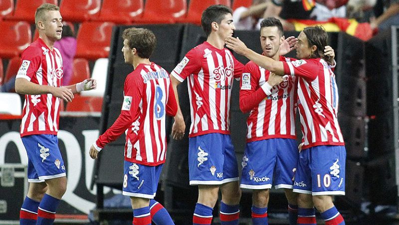 El Valladolid gana por la mínima al Betis y el Sporting al Osasuna