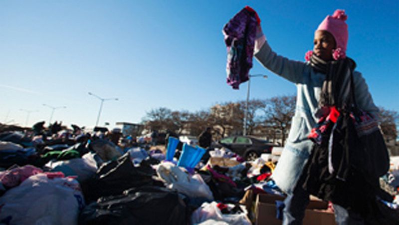 Las casas dañadas por 'Sandy' afectan a entre 30.000 y 40.000 personas en Nueva York