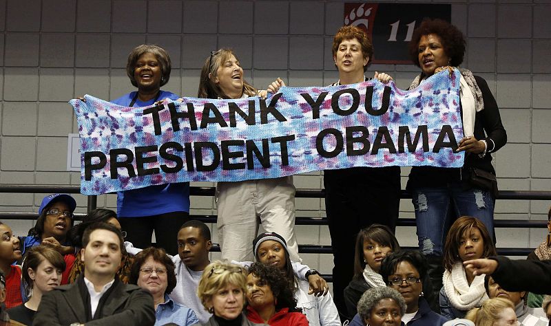 Obama lucha por recuperar el espíritu de Chicago que le llevó al poder en 2008