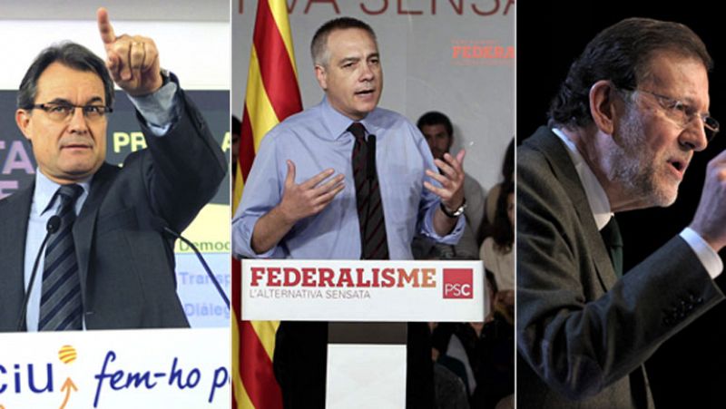 Rajoy pide "serenidad" en una primera jornada de campaña centrada en desahucios