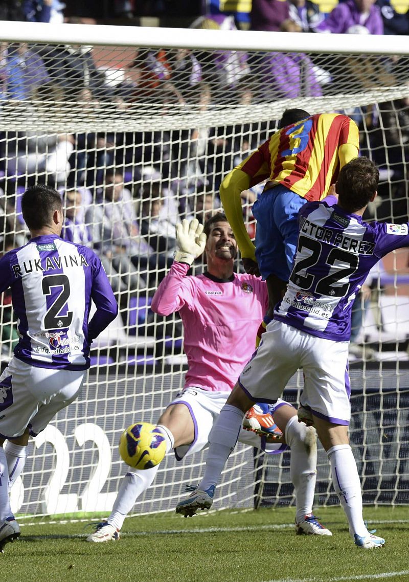 Tablas entre Valladolid y Valencia (1-1) con Cissokho como protagonista