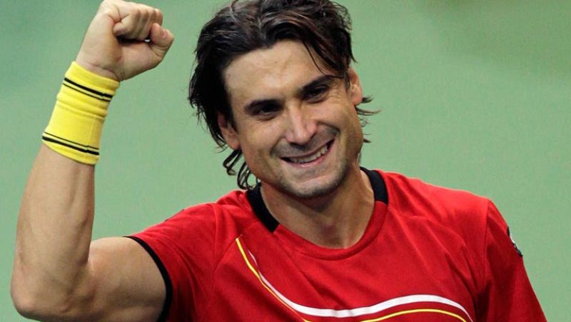 Ferrer le da el primer punto a España al ganar a Stepanek en la final de la Davis