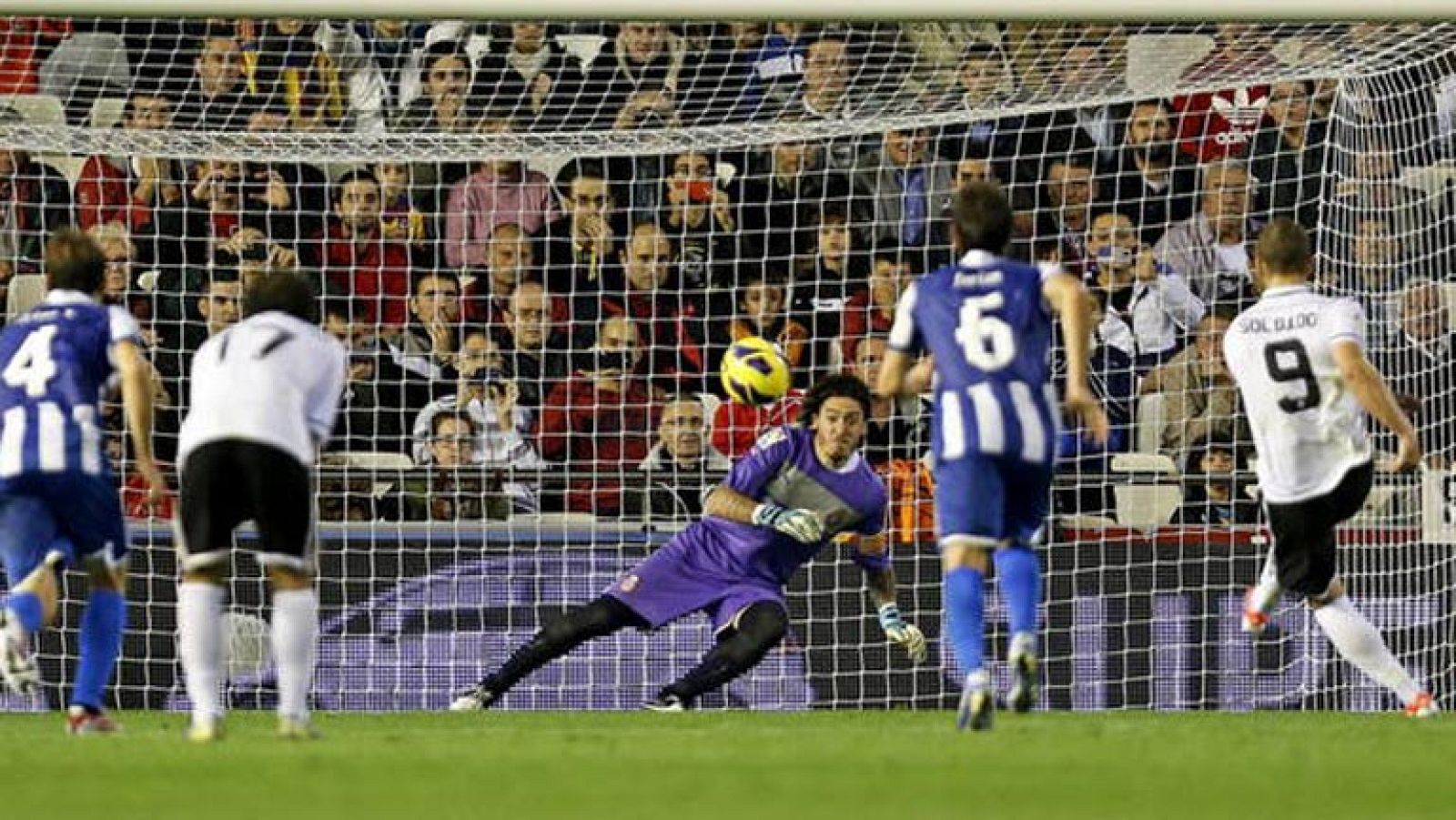 El penalti al Espanyol ante el Valencia que solo vio el árbitro