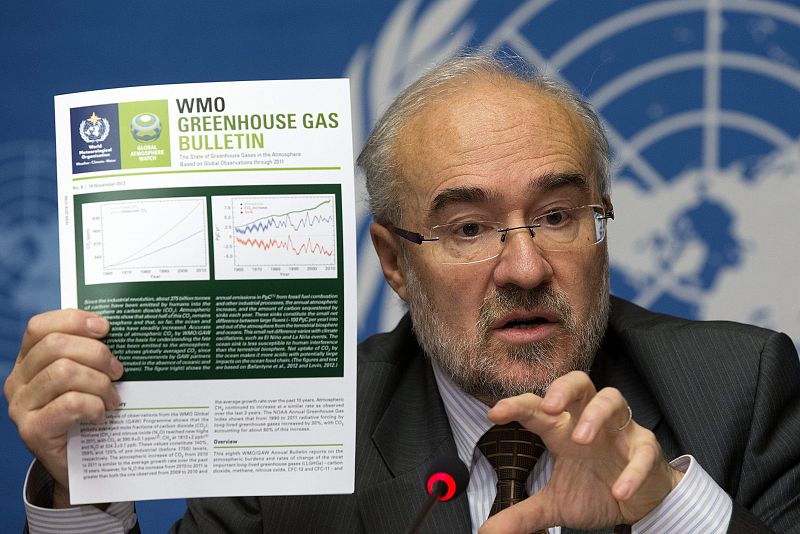La concentración de gases de efecto invernadero en la atmósfera alcanza nuevo récord en 2011