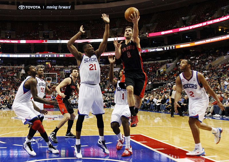 Calderón siguió de titular y destacó a pesar de la derrota de los Raptors