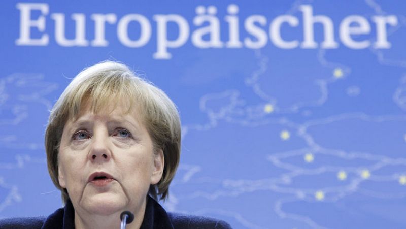 Merkel ve cerca un acuerdo en el presupuesto de la UE y Hollande acepta el recorte de Van Rompuy
