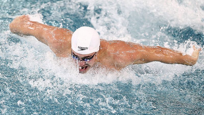 Rafa Muñoz y Marina García se cuelgan la plata en los Europeos de piscina corta