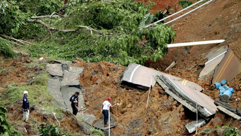 Cinco muertos en Panamá por las lluvias torrenciales de los últimos días